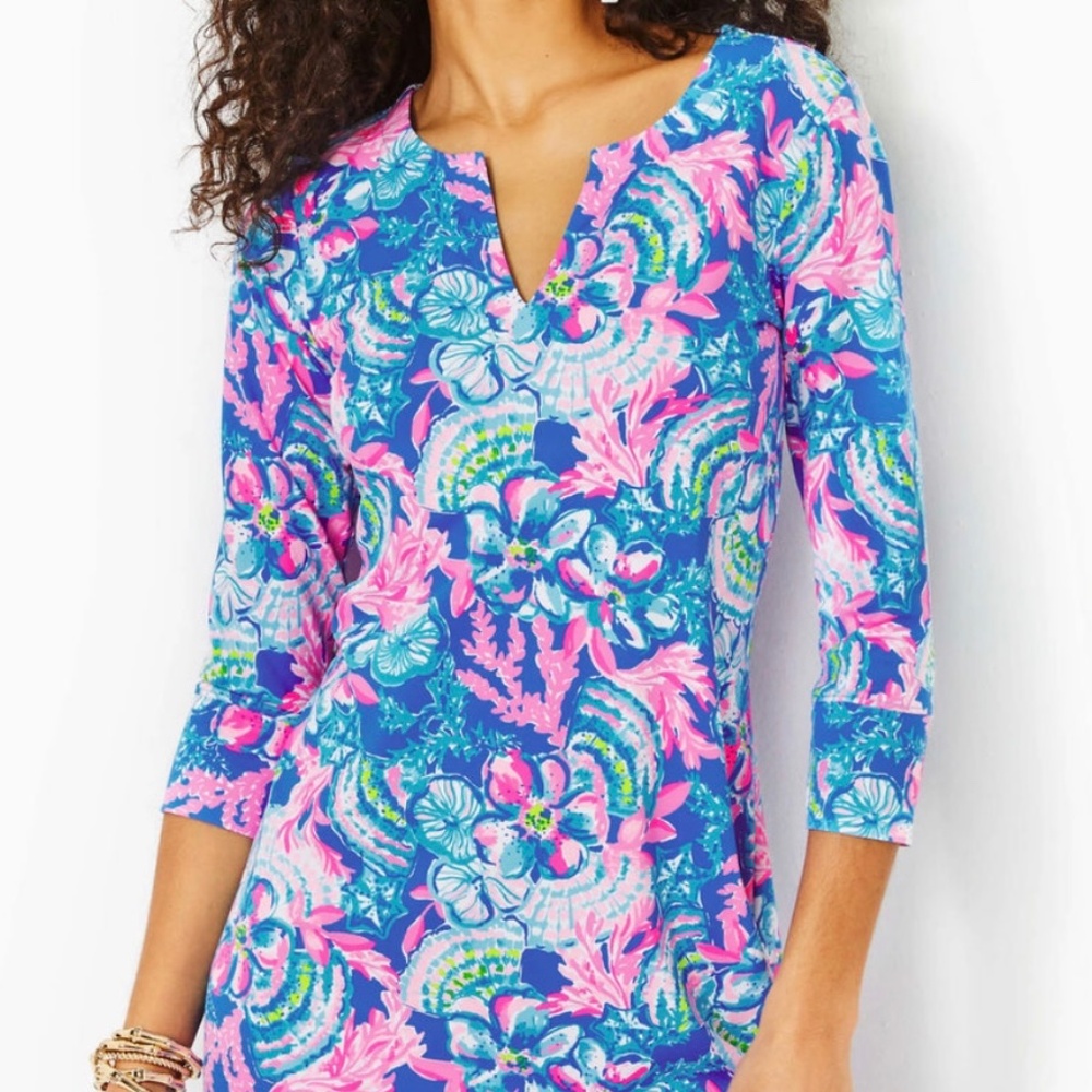 Lilly Pulitzer UPF 50+ Nadine ChillyLilly Dress, Summer, Cruise Wear, Be…